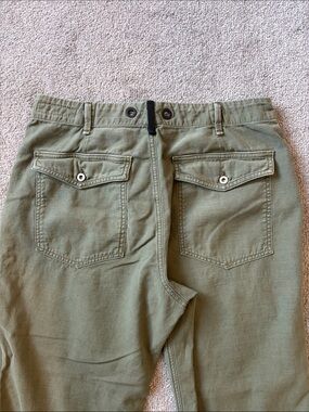 rag & bone Military Green Cargo Trousers